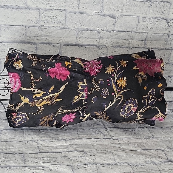 JALOUX/ZALU Floral Lacey Silk Women's‎ Lingerie Large - Picture 7 of 9